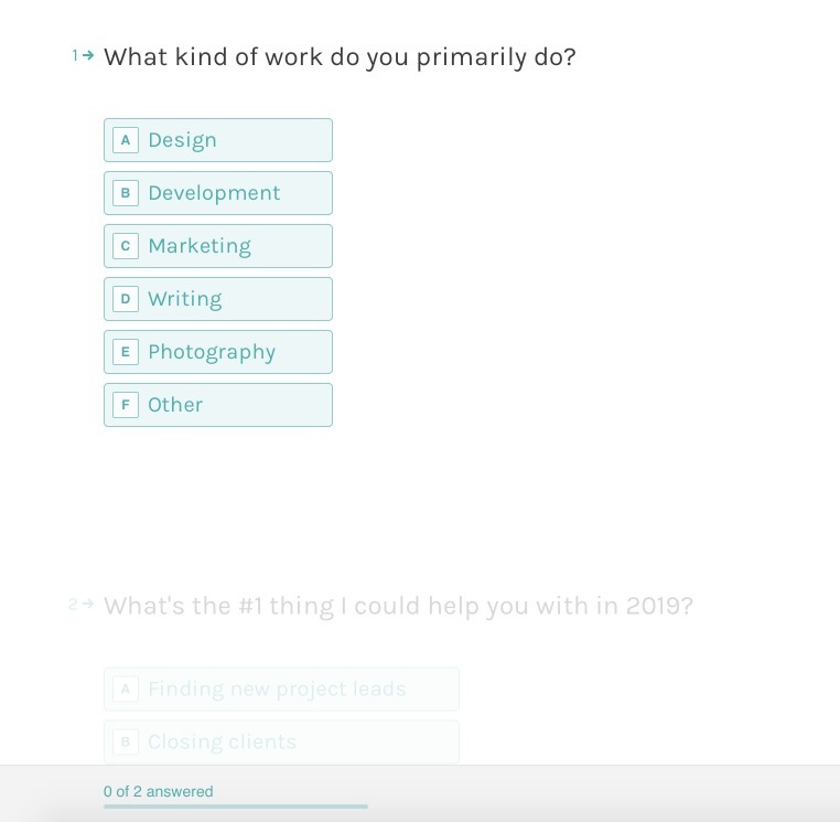 Typeform Survey